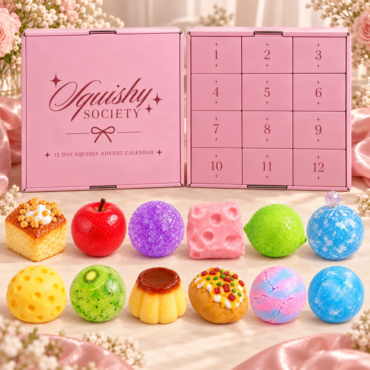Squishy Society Advent Calendar 2026 12 Day Squishy Count Down Best Edition