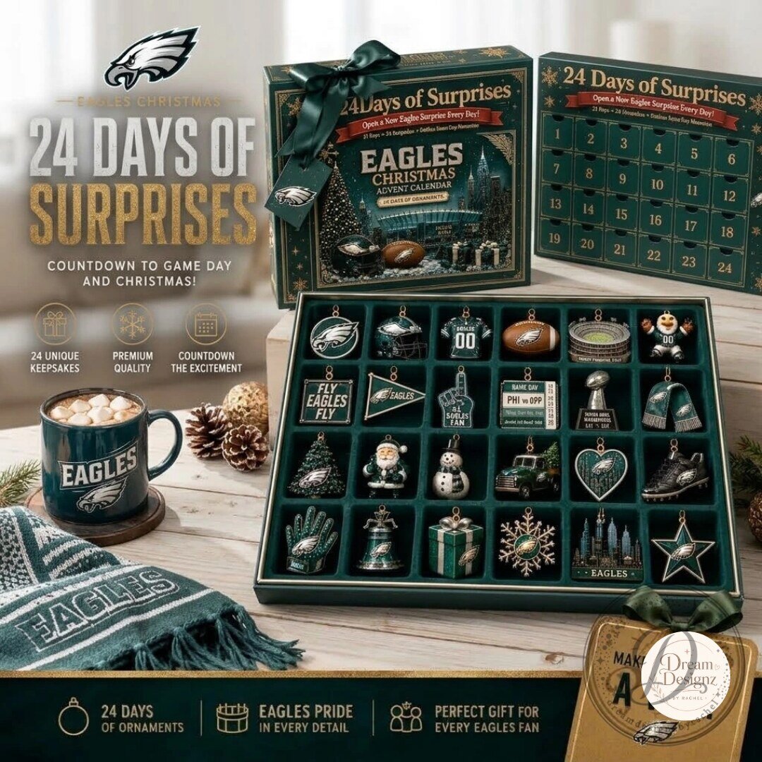 Philadelphia Eagles Countdown Advent Calendar 2026