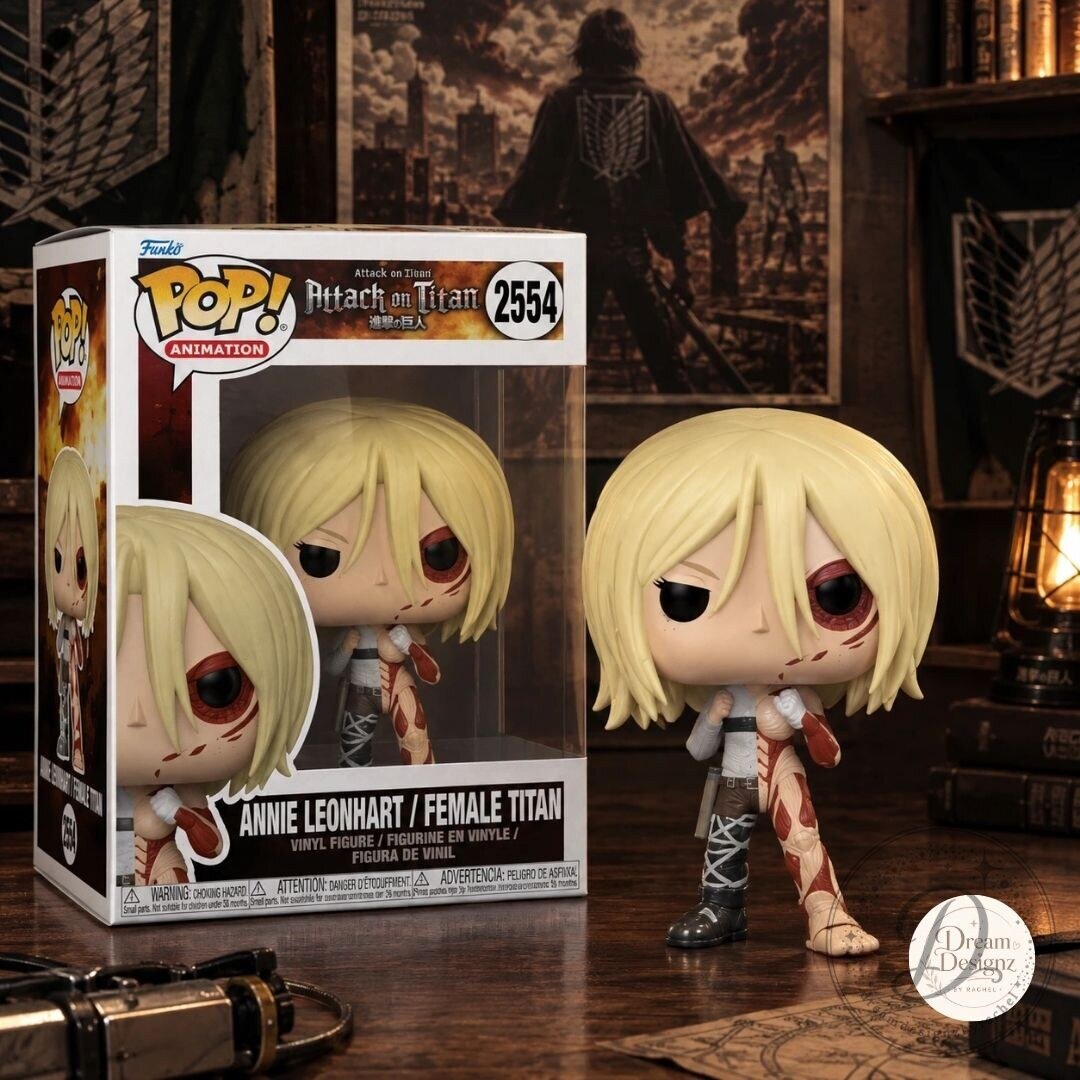 Funko Pop Attack on Titan Annie Leonhart/Female Titan Half Titan Vinyl Figure #2554