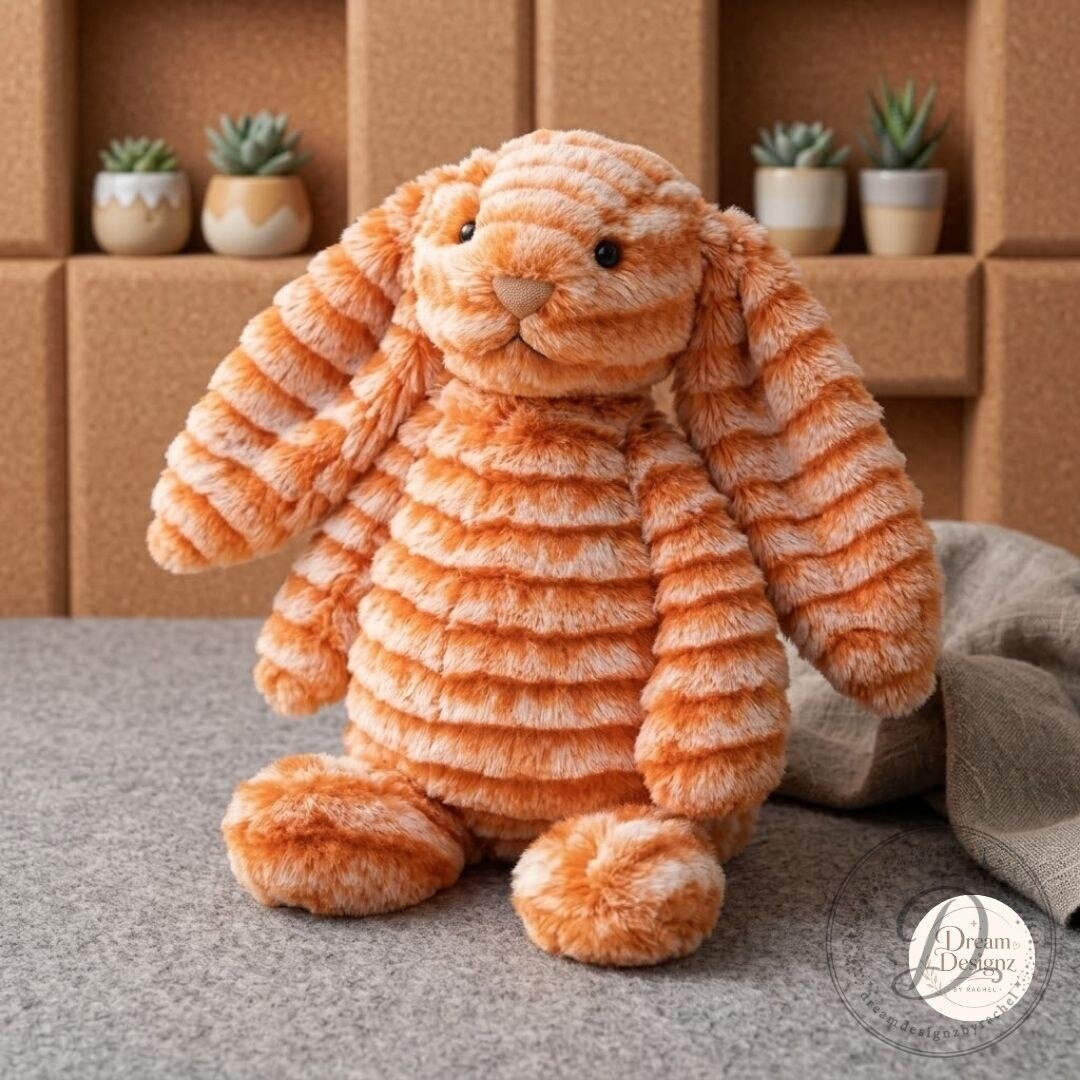 Special Jellycat Fizzleskip Bunny Plush Toy