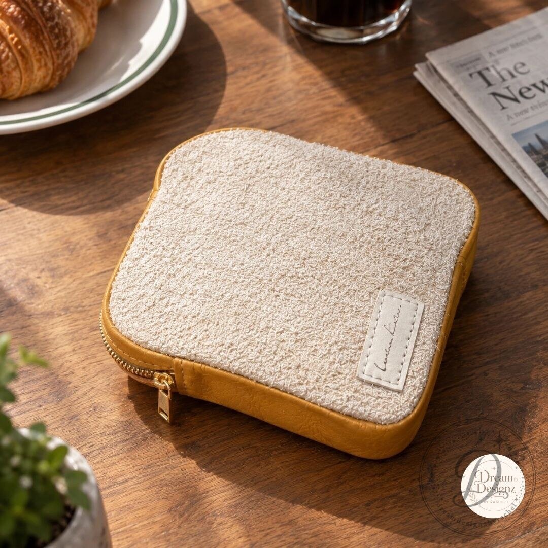 Sandwich Shaped Plush Purse Pouch 9 Sandwich Shaped Plush Purse Pouch product image showing design and details