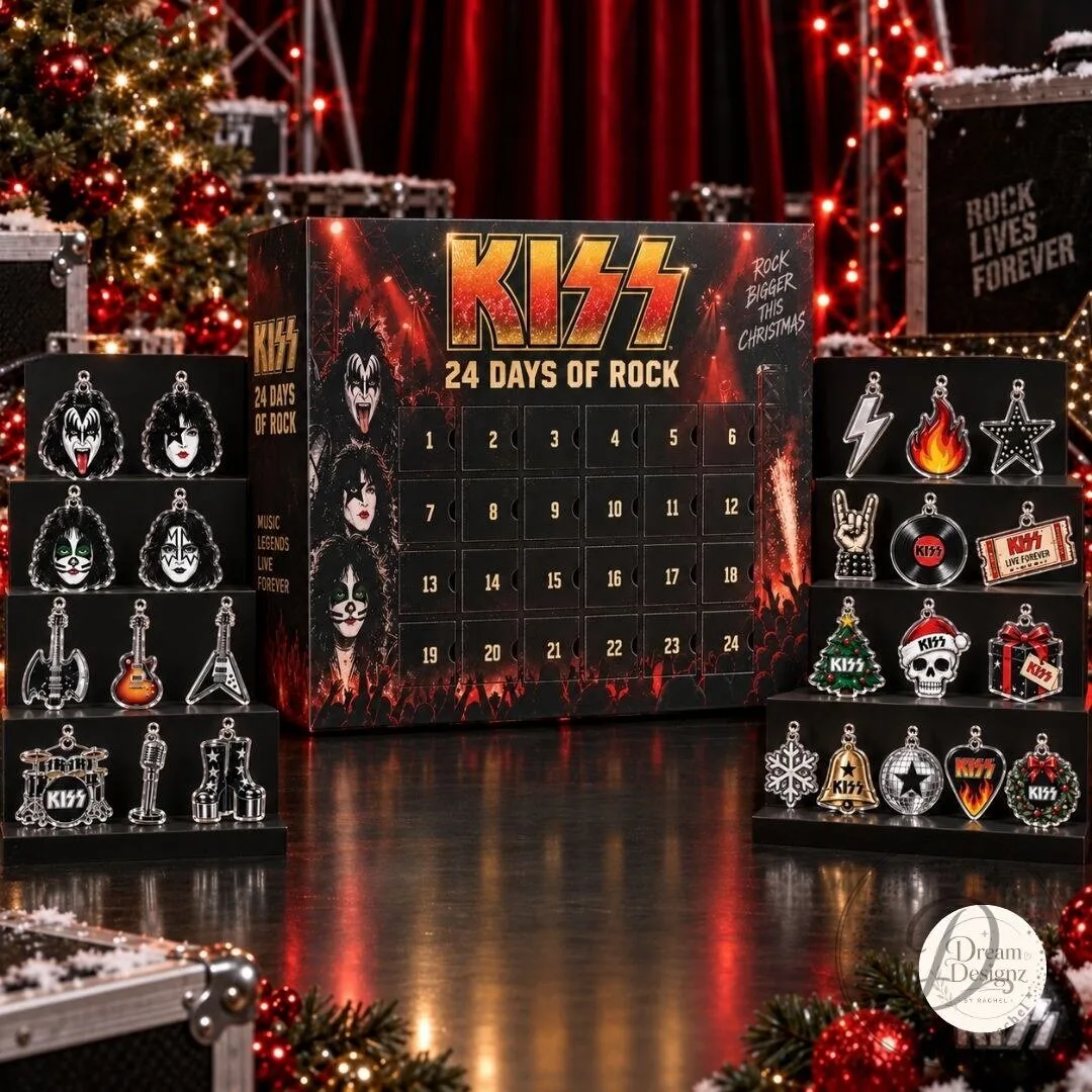 KISS Rock Band 24 Days Of Rock Christmas Advent Calendar 2026