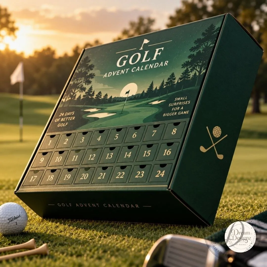Golf Tennis Christmas Advent Calendar Countdown 2026