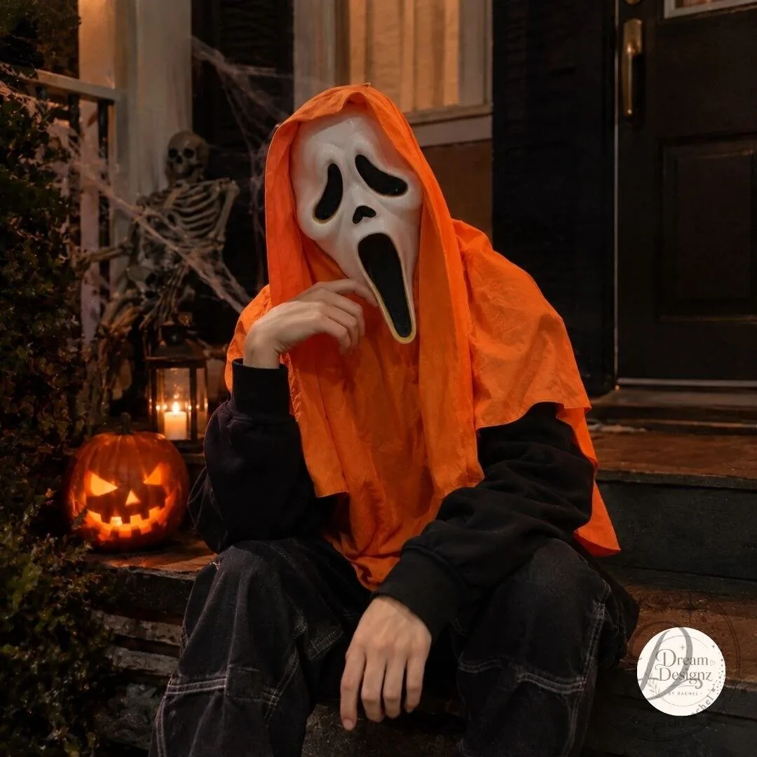 Orange Fanta Ghostface Mask 11 Minecraft Christmas Advent Calendar 2026 24 Days Ornaments Gift Set product image showing design and details
