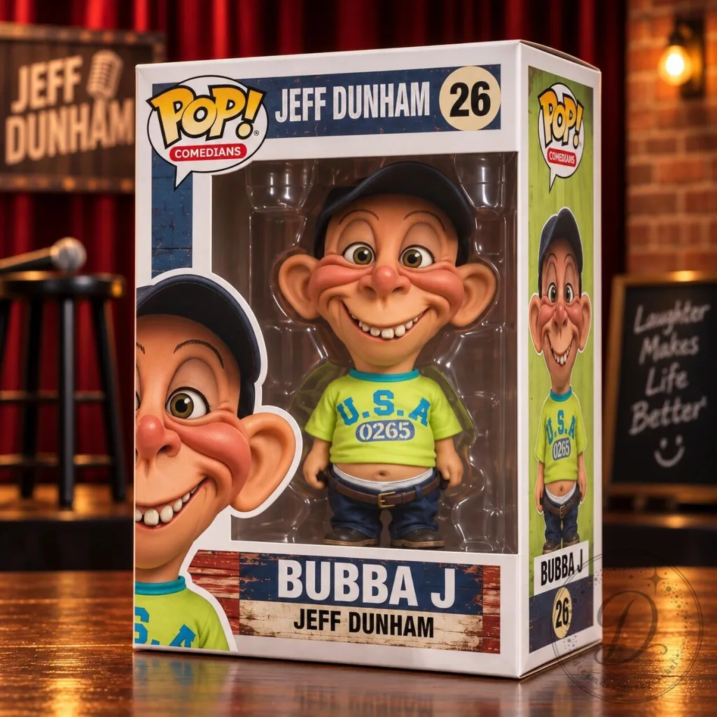 Jeff Dunham Bubba J Comedians #26 Funko Pop! Vinyl Figure Jeff Dunham Bubba J Comedians #26 Funko Pop! Vinyl Figure
