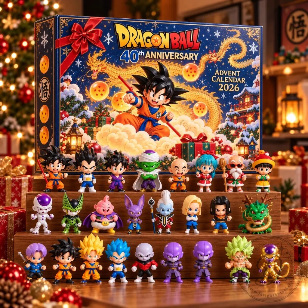 Dragon Ball 40th Anniversary 2026 Christmas Advent Calendar Anime Mini Figures Gift Box Dragon Ball 40th Anniversary 2026 Christmas Advent Calendar Anime Mini Figures Gift Box
