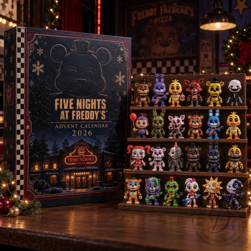 Five Nights at Freddy's Ch 2026 Advent Calendar 24 Days Figures Box Set Five Nights at Freddy's Ch 2026 Advent Calendar 24 Days Figures Box Set