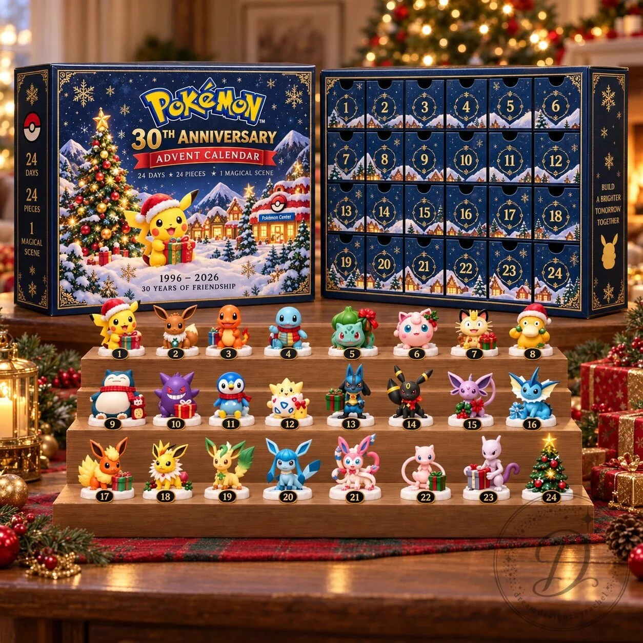 LEGO x Pokemon 30th Christmas Anniversary Advent Calendar 2026