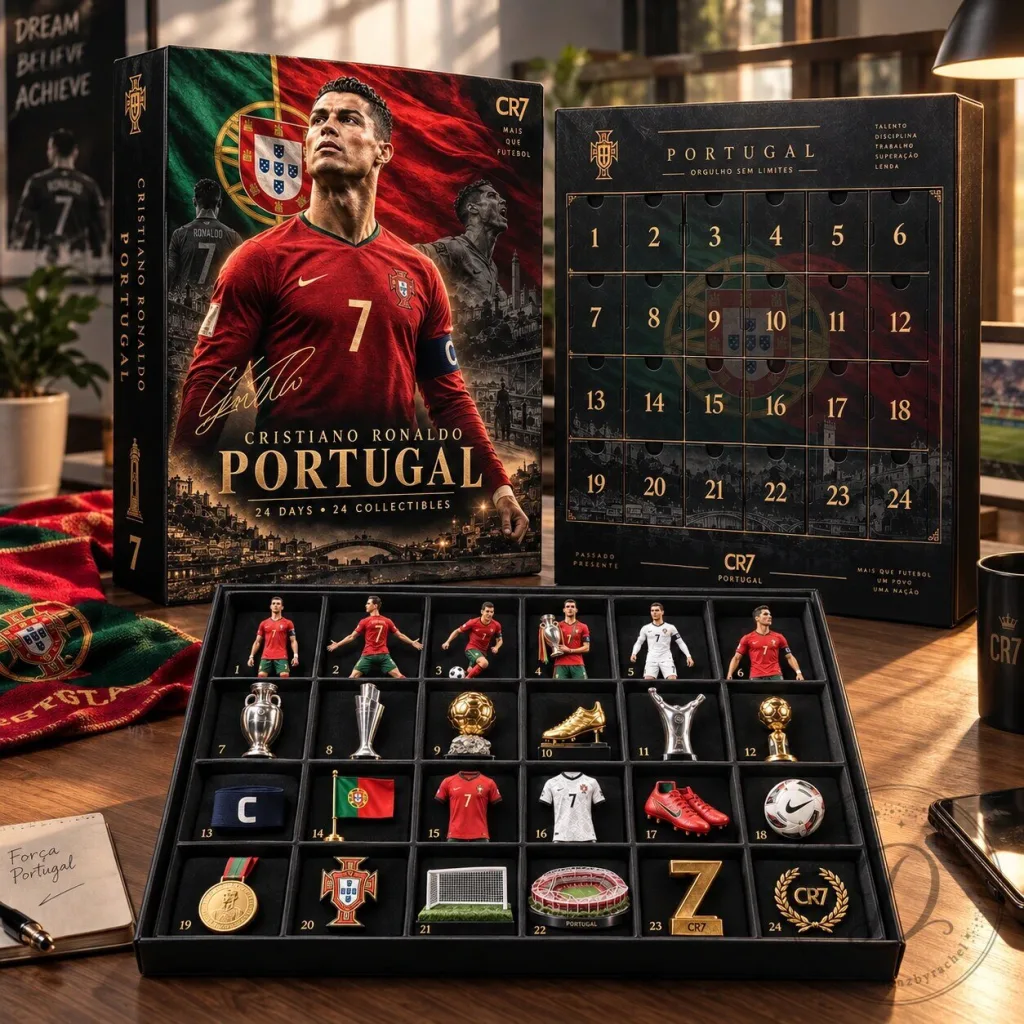 Cristiano Ronaldo Portugal National Team 2026 Advent Calendar 24 Days of Surprises Cristiano Ronaldo Portugal National Team 2026 Advent Calendar 24 Days of Surprises