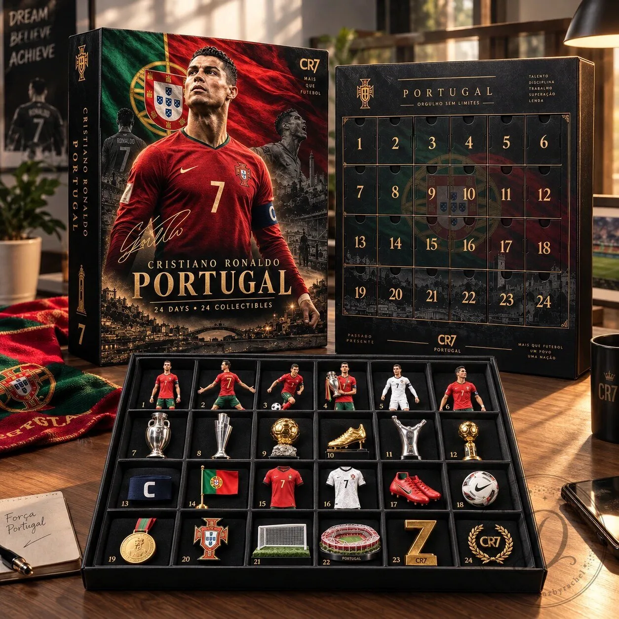 Cristiano Ronaldo Portugal National Team 2026 Advent Calendar 24 Days of Surprises