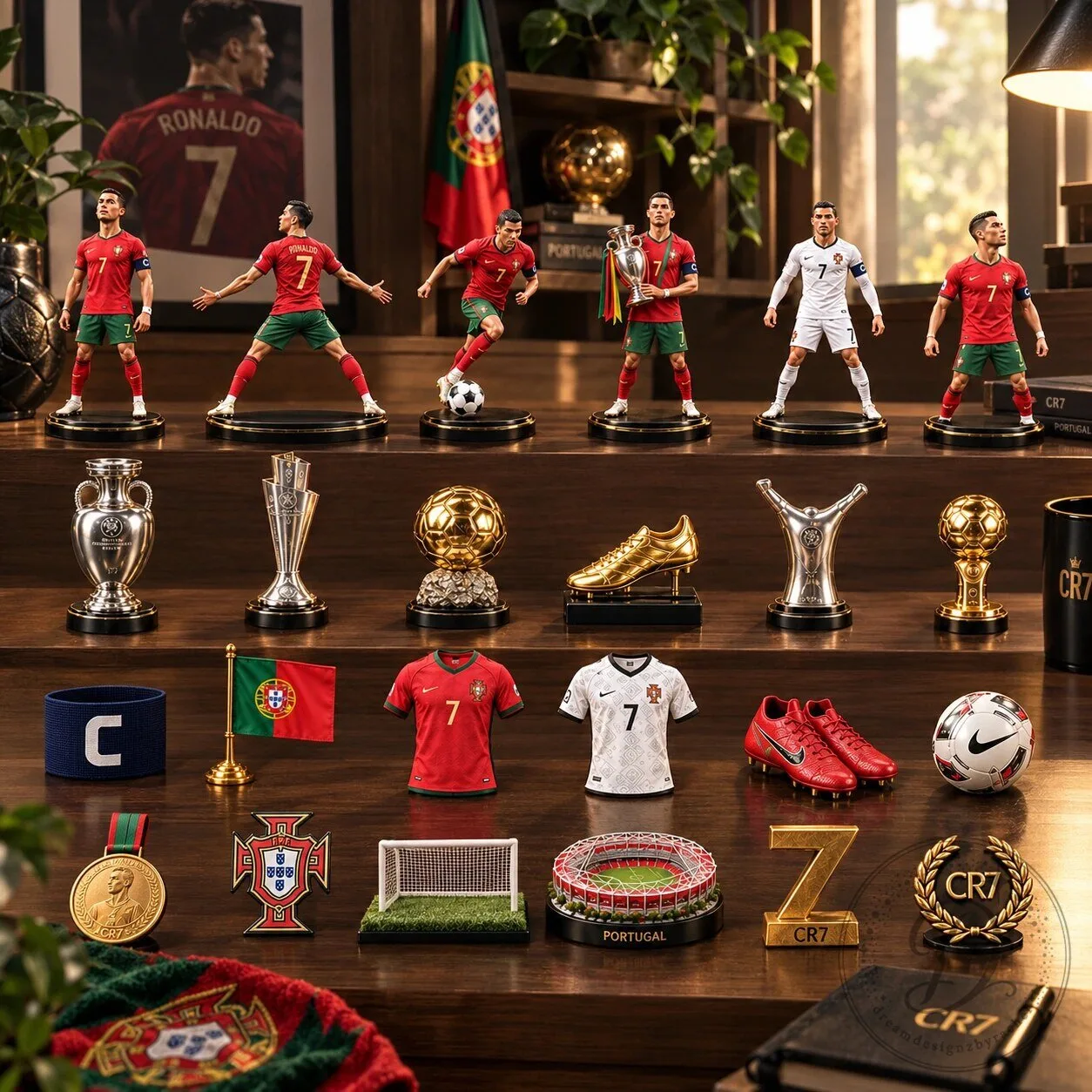 Cristiano Ronaldo Portugal National Team 2026 Advent Calendar 24 Days of Surprises 9 Cristiano Ronaldo Portugal National Team 2026 Advent Calendar 24 Days of Surprises product image showing design and details