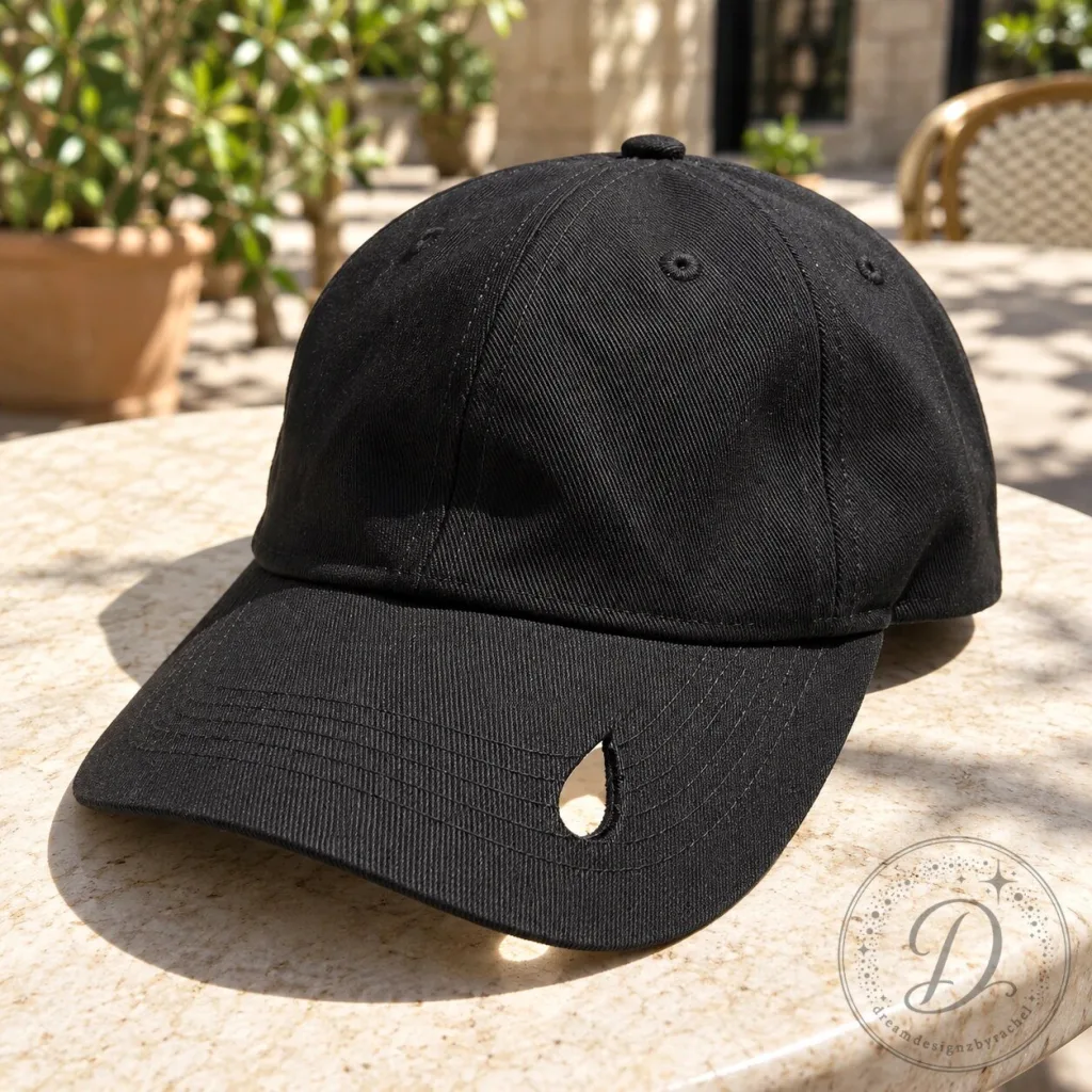 BOKUNOU Light Tear Cutout Brim Cap BOKUNOU Light Tear Cutout Brim Cap