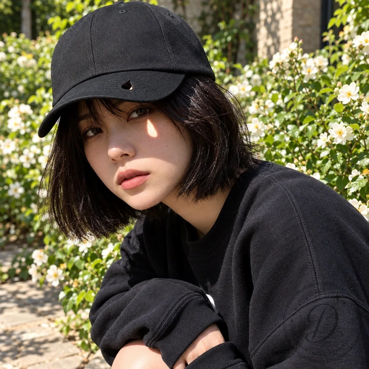 BOKUNOU Light Tear Cutout Brim Cap 10 BOKUNOU Light Tear Cutout Brim Cap product image showing design and details