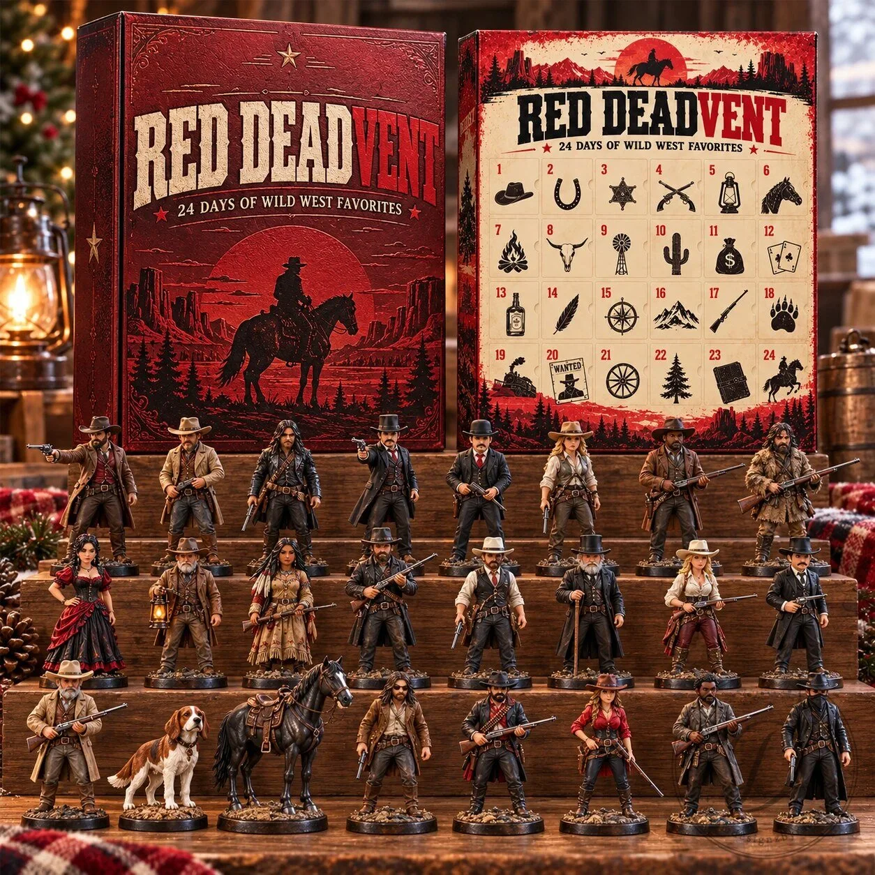 Red Deadvent 24 Day Wild West Advent Calendar RDR2 2026