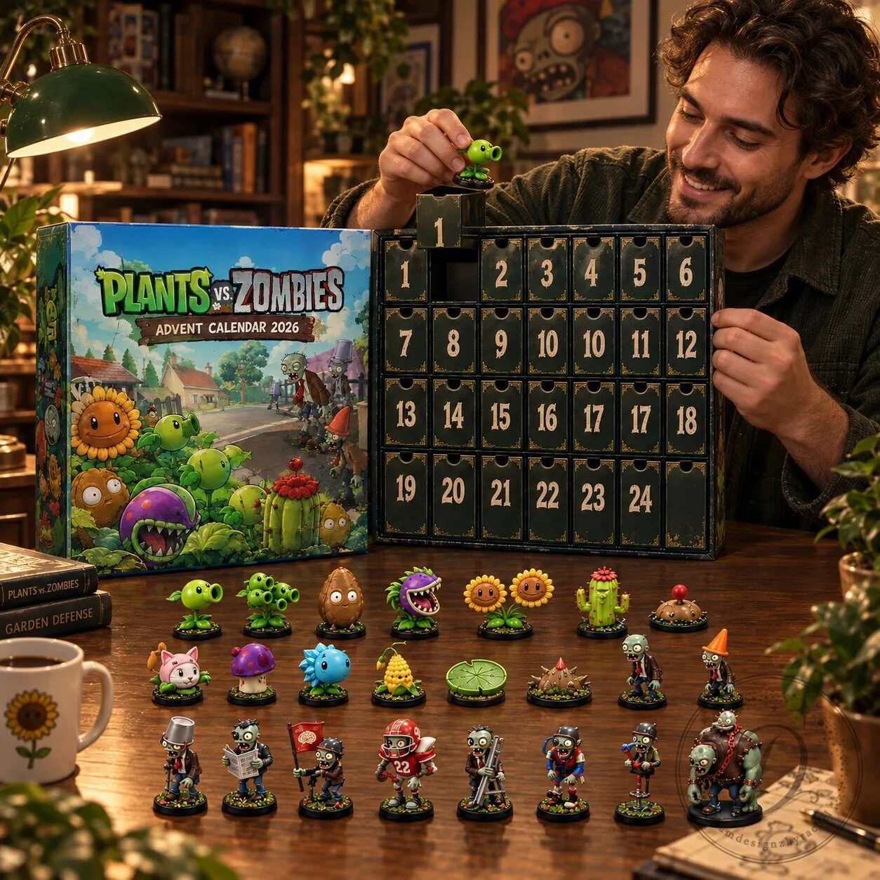 Plants vs Zombies 2026 Advent Calendar Iconic Limited Editon
